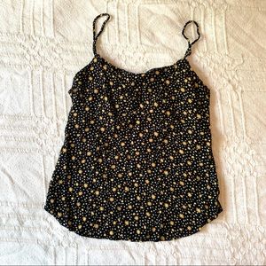 REFORMATION BLACK & YELLOW FLORAL TANK SIZE SM!!!